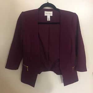 Plum White House Black Market blazer